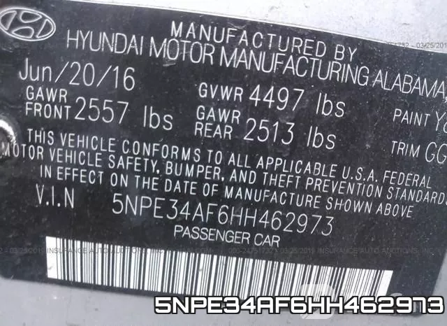 5NPE34AF6HH462973 фото 10