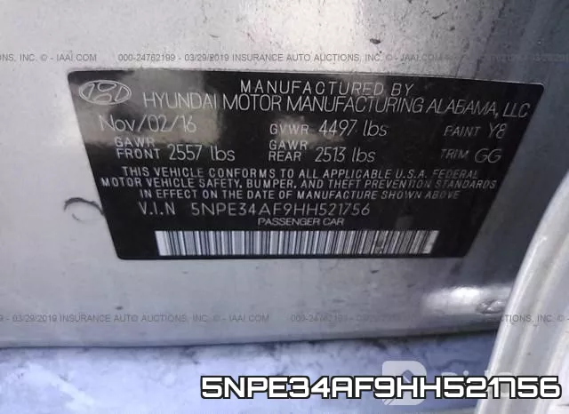 5NPE34AF9HH521756 фото 10