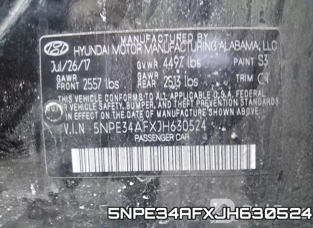 5NPE34AFXJH630524 фото 10