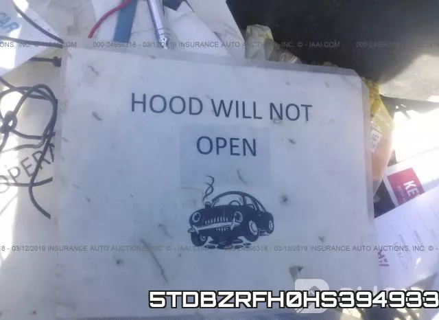 5TDBZRFH0HS394933 фото 2