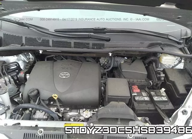 5TDYZ3DC5HS839486 фото 2