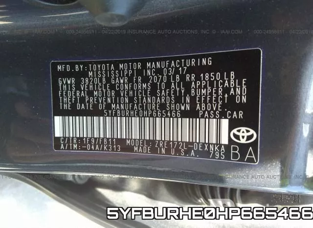 5YFBURHE0HP665466 фото 10