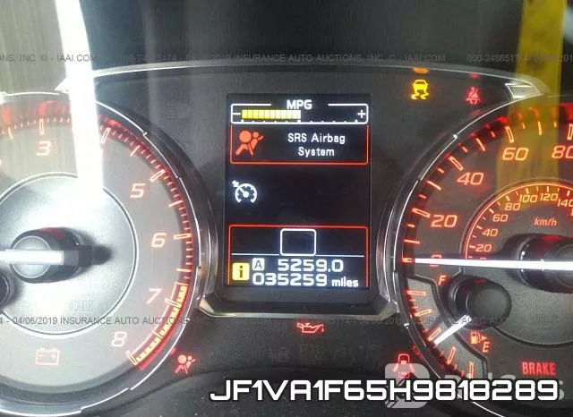 JF1VA1F65H9818289 фото 8