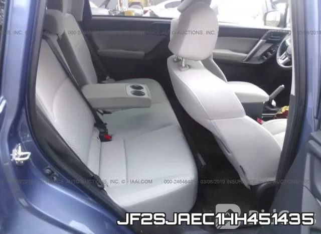 JF2SJAEC1HH451435 фото 9