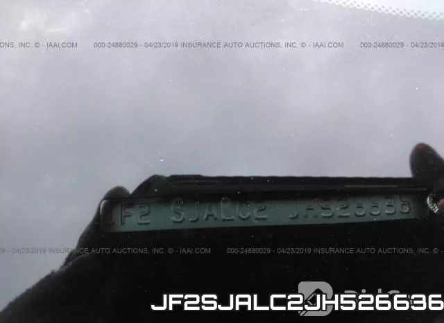 JF2SJALC2JH526636 фото 10