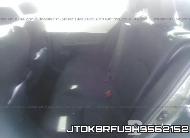 JTDKBRFU9H3562152 фото 9