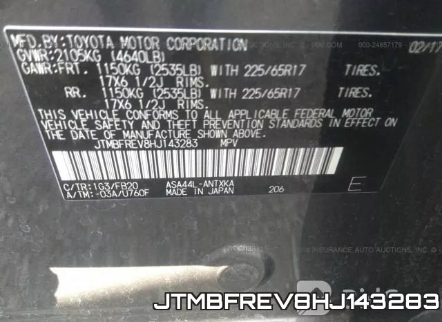 JTMBFREV8HJ143283 фото 10
