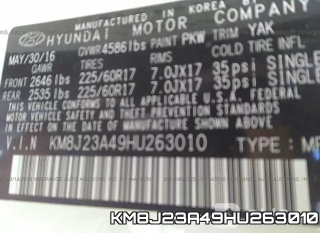 KM8J23A49HU263010 фото 10
