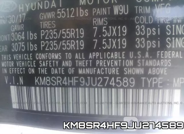 KM8SR4HF9JU274589 фото 9
