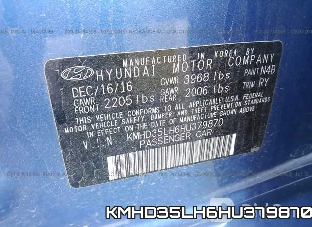 KMHD35LH6HU379870 фото 10
