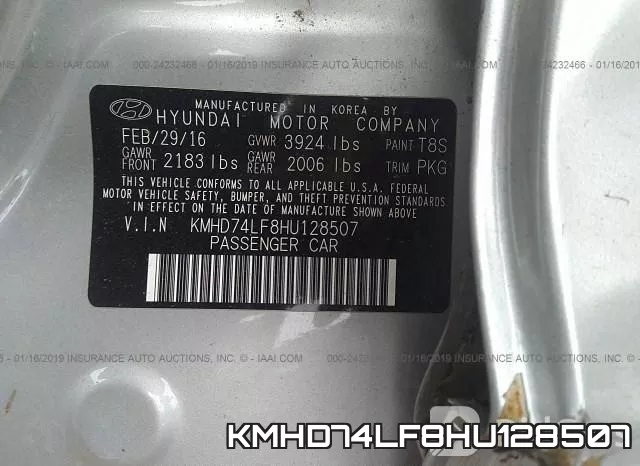 KMHD74LF8HU128507 фото 10