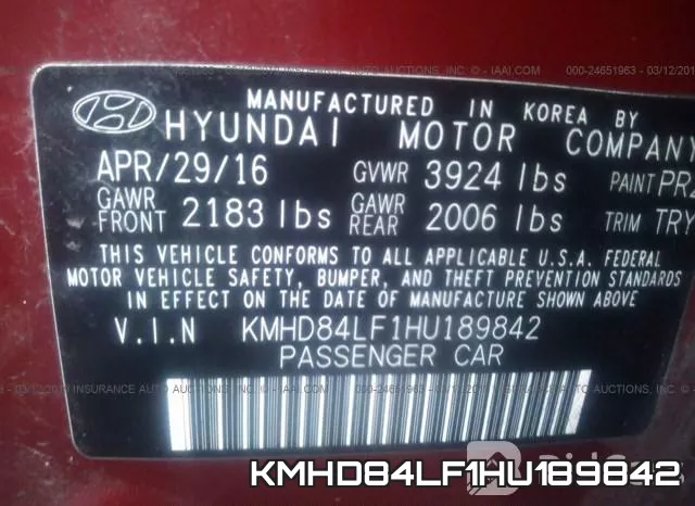 KMHD84LF1HU189842 фото 10