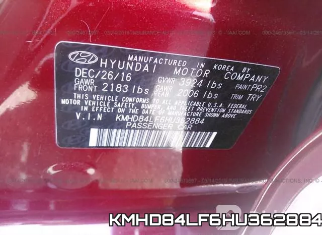 KMHD84LF6HU362884 фото 10
