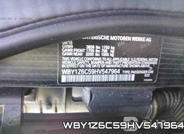 WBY1Z6C59HV547964 фото 10
