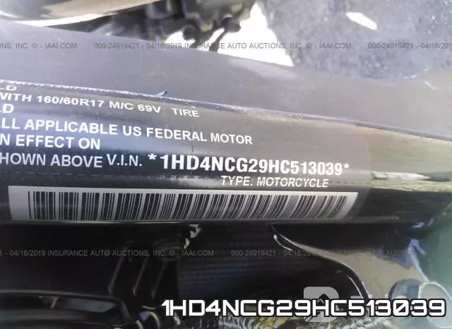 1HD4NCG29HC513039 фото 2