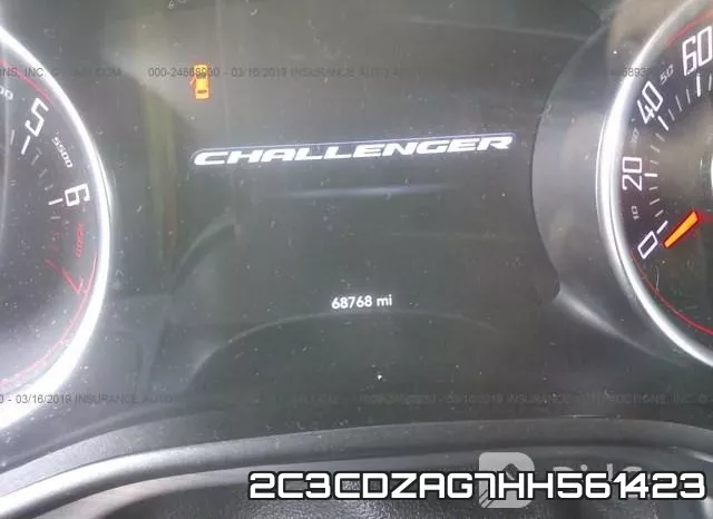 2C3CDZAG7HH561423 фото 8