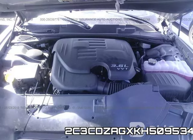 2C3CDZAGXKH509534 фото 2
