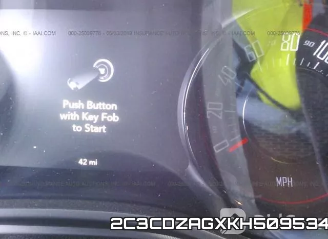 2C3CDZAGXKH509534 фото 8