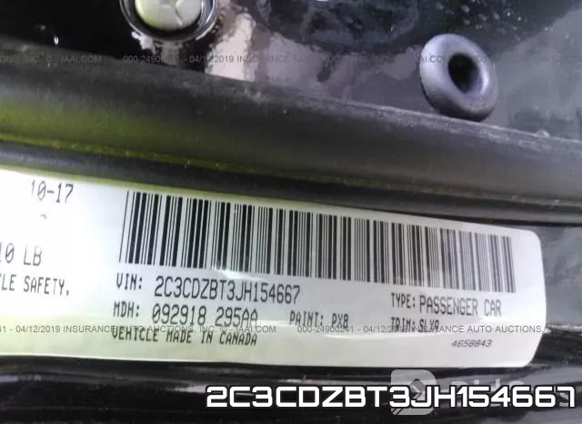2C3CDZBT3JH154667 фото 10
