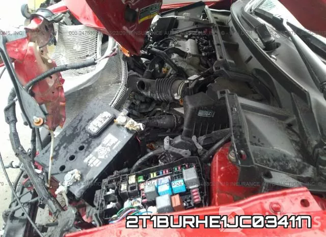2T1BURHE1JC034117 фото 2