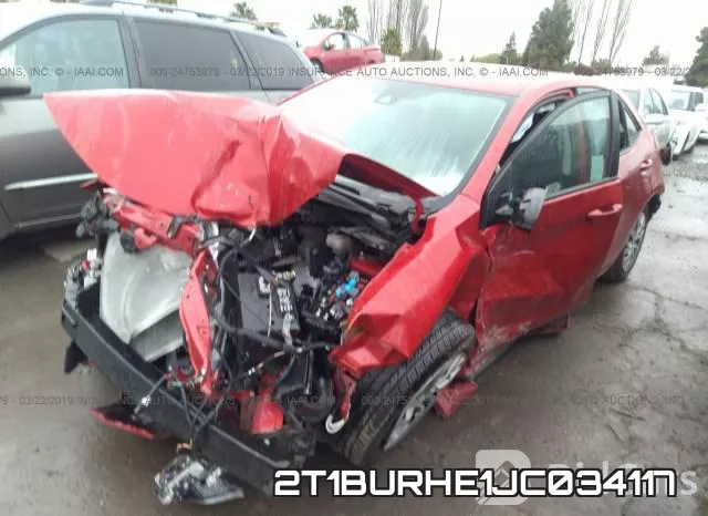 2T1BURHE1JC034117 фото 3