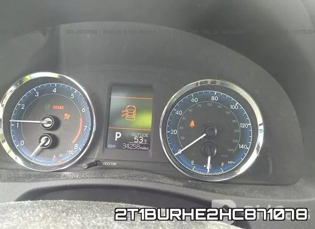 2T1BURHE2HC871078 фото 8