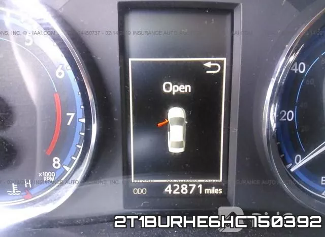 2T1BURHE6HC750392 фото 8