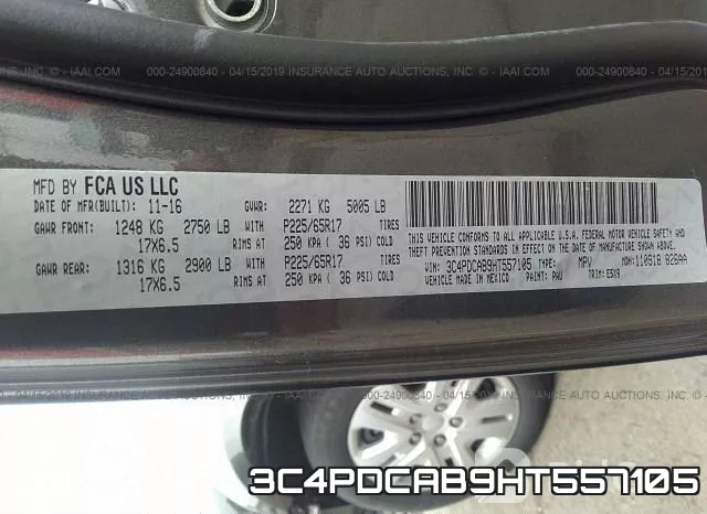 3C4PDCAB9HT557105 фото 10