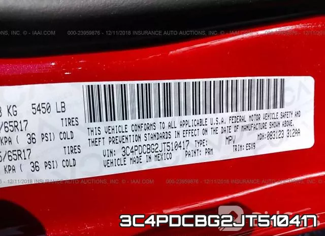 3C4PDCBG2JT510417 фото 10