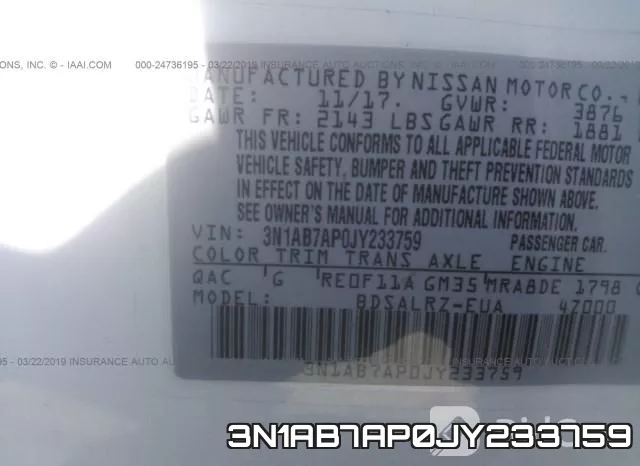 3N1AB7AP0JY233759 фото 10