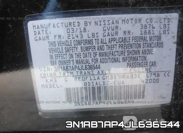 3N1AB7AP4JL636544 фото 10