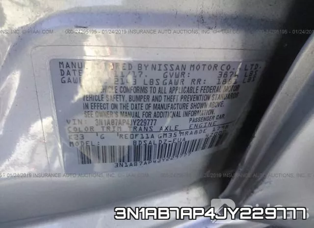 3N1AB7AP4JY229777 фото 10