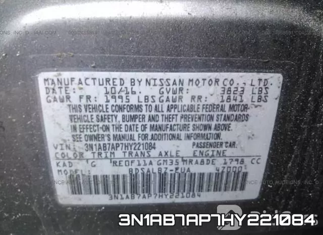 3N1AB7AP7HY221084 фото 10