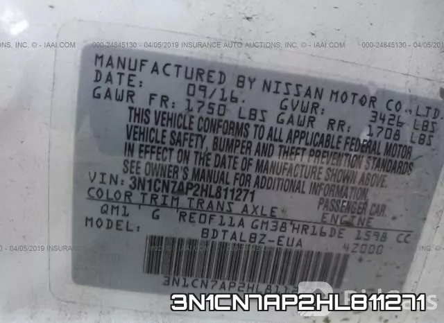 3N1CN7AP2HL811271 фото 10