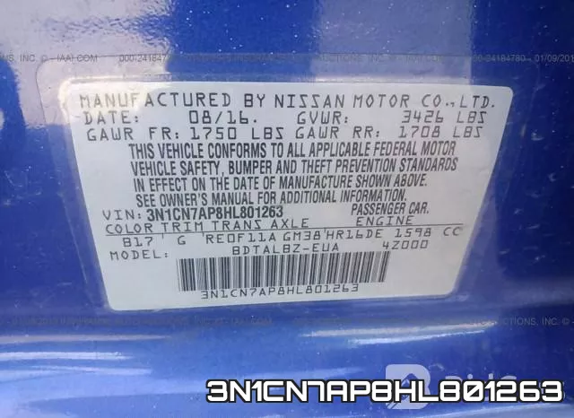 3N1CN7AP8HL801263 фото 10