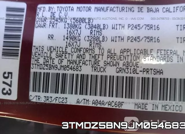 3TMDZ5BN9JM054683 фото 10