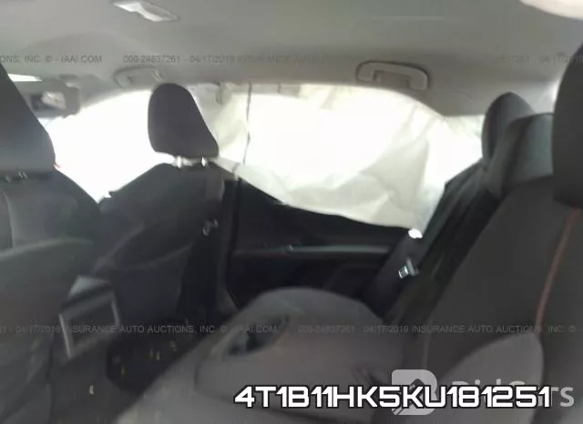 4T1B11HK5KU181251 фото 9