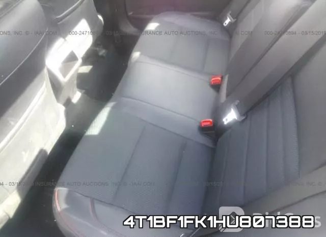 4T1BF1FK1HU807388 фото 9