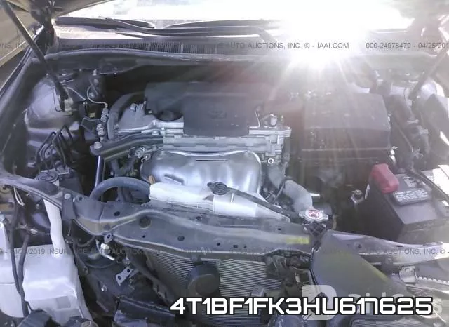 4T1BF1FK3HU617625 фото 2