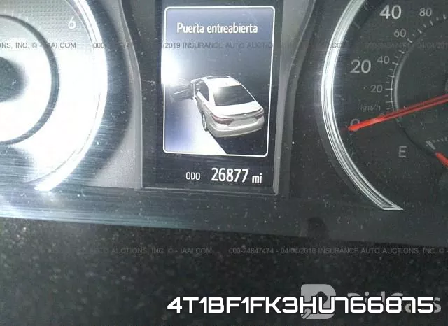 4T1BF1FK3HU766875 фото 8