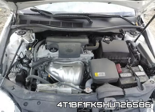 4T1BF1FK5HU726586 фото 2