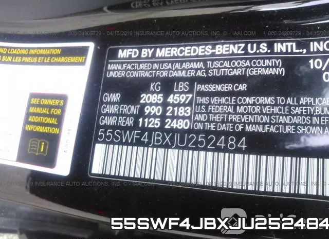 55SWF4JBXJU252484 фото 10