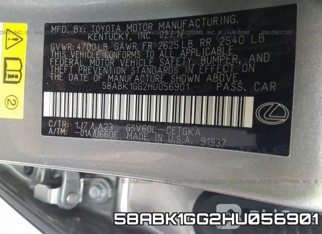 58ABK1GG2HU056901 фото 10