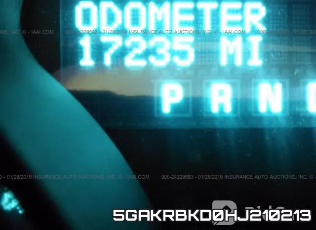 5GAKRBKD0HJ210213 фото 8
