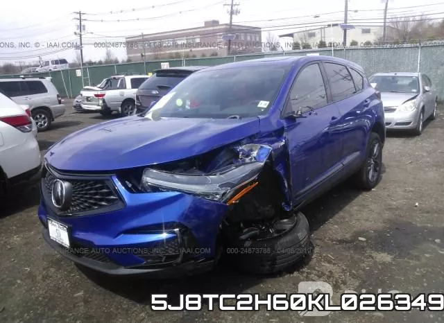 5J8TC2H60KL026349 фото 3