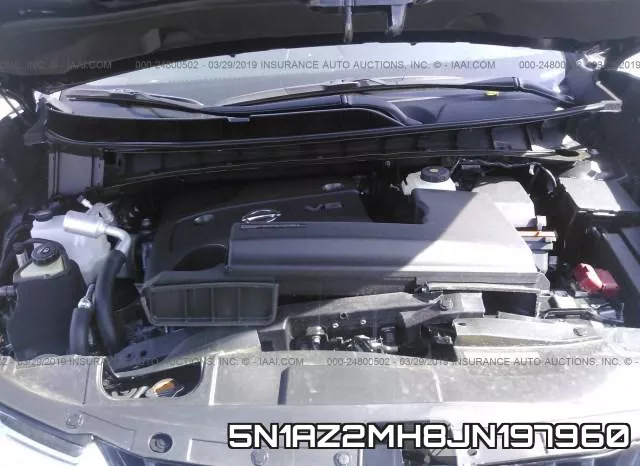 5N1AZ2MH8JN197960 фото 2