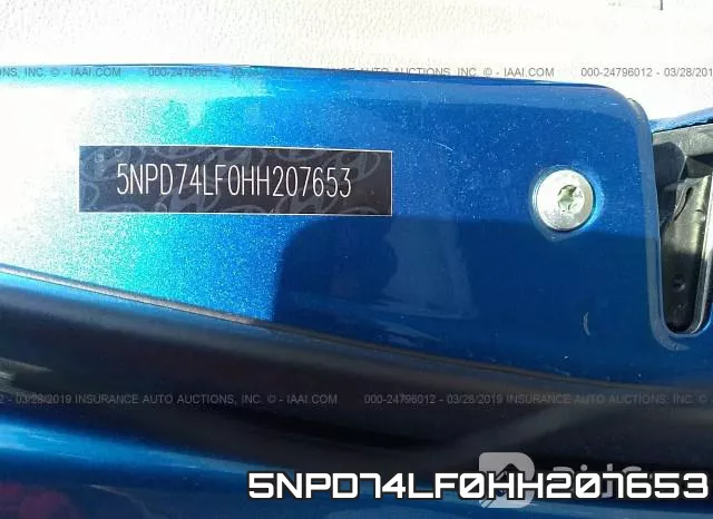 5NPD74LF0HH207653 фото 10