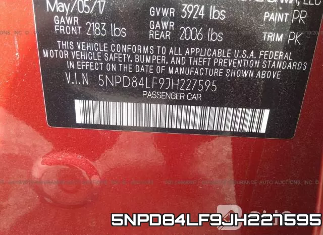 5NPD84LF9JH227595 фото 10