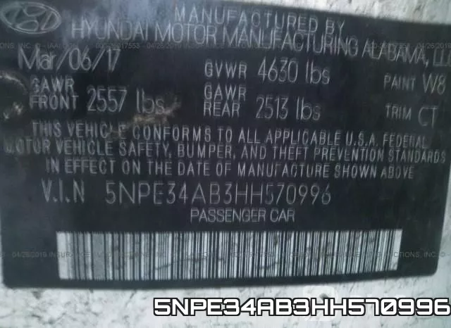 5NPE34AB3HH570996 фото 10