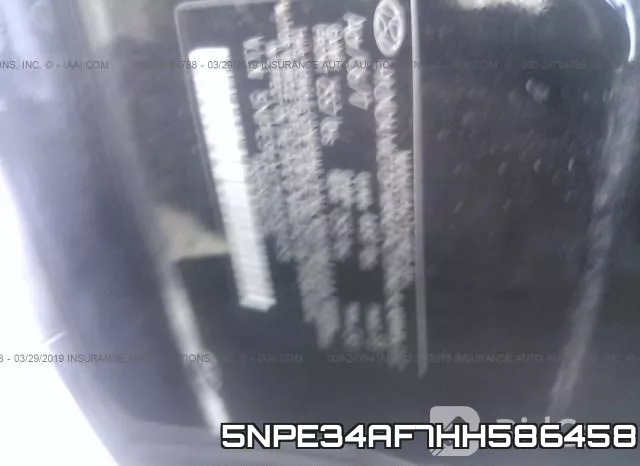 5NPE34AF7HH586458 фото 10